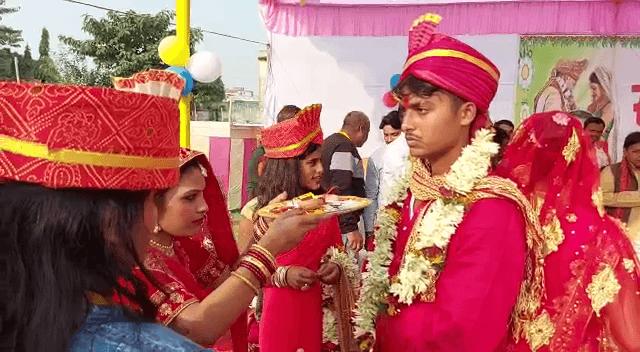 भोजपुर में एक साथ 51 कन्याओं की शादी ..हजारों लोगो ने दिया आशीर्वाद..