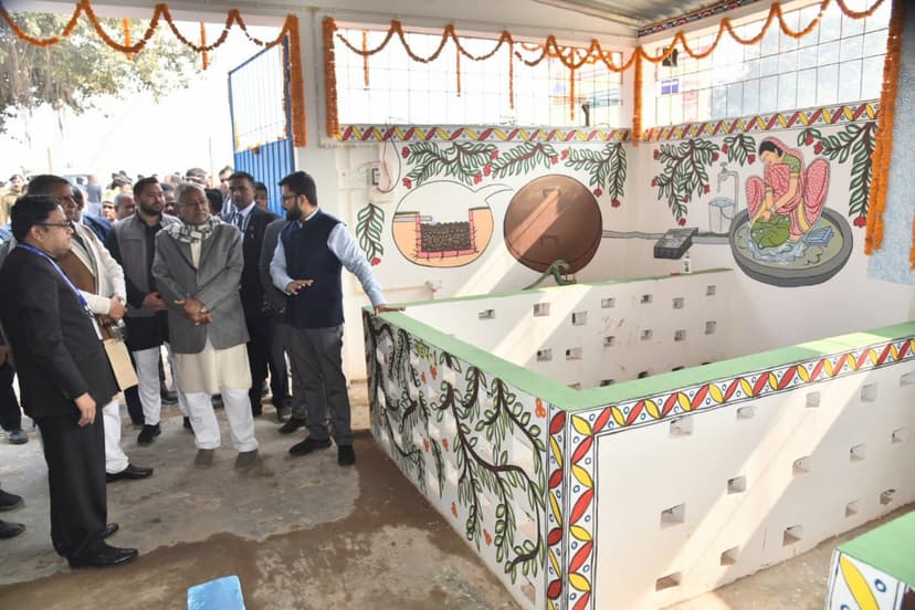 नीतीश -तेजस्वी ने कई योजनाओं का किया निरीक्षण और शुरूआत..दिखे कई रंग..
