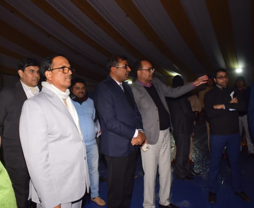 दूसरे चरण के शिक्षक नियुक्ति पत्र वितरण के लिए पटना का गांधी मैदान तैयार, आयुक्त-डीएम समेत सभी बड़े अधिकारियों ने लिया जायजा