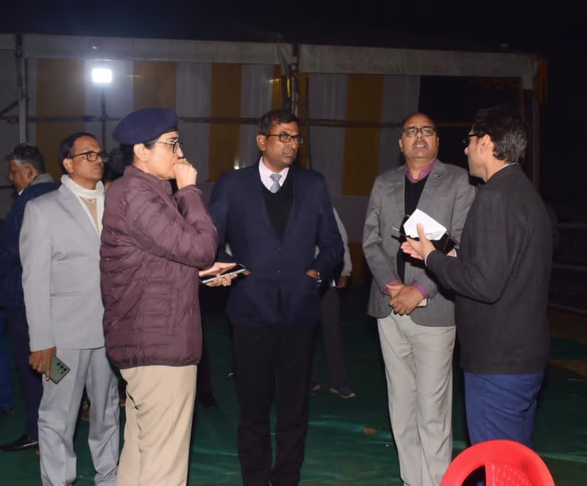 दूसरे चरण के शिक्षक नियुक्ति पत्र वितरण के लिए पटना का गांधी मैदान तैयार, आयुक्त-डीएम समेत सभी बड़े अधिकारियों ने लिया जायजा