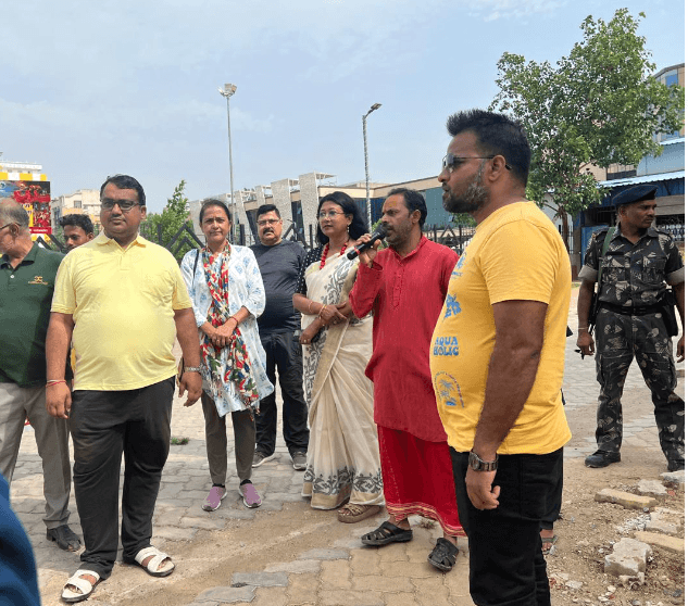 गंगा दशहरा के मौके पर रन फॉर सुवर्णरेखा