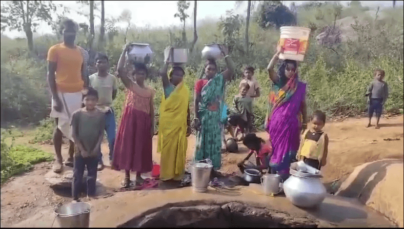कोडरमा का एक गांव, जहां न सड़क है न बिजली और न पानी