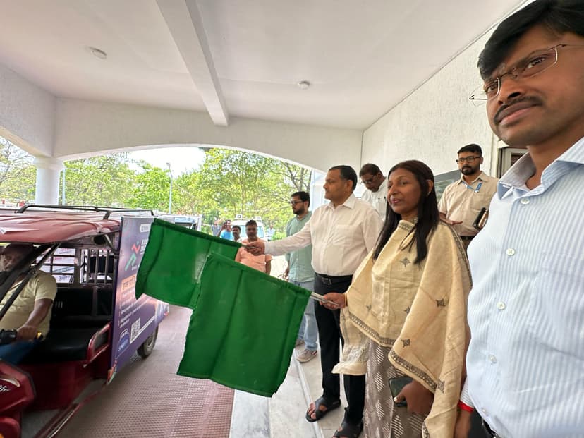 खेलो इंडिया यूथ गेम्स 2025, गया में मुख्य सचिव ने प्रचार वाहन को दिखायी हरी झंडी