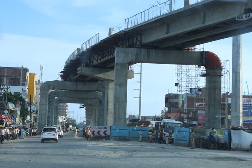 पटना मेट्रो रेल परियोजना की प्रगति का मुख्यमंत्री ने लिया जायजा, अधिकारियों को कार्य में तेजी लाने का दिया निर्देश