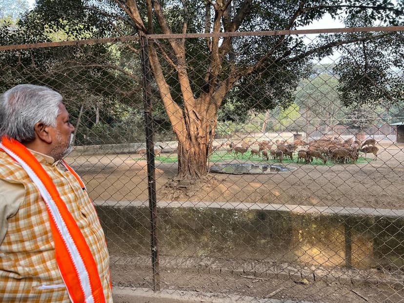 मंत्री प्रेम कुमार ने पटना जू का किया निरीक्षण, ठंड से जानवरों के बचाव के लिए जू पदाधिकारियों को दिए जरूरी निर्देश