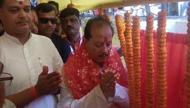 डिप्टी सीएम विजय कुमार सिन्हा पहुंचे लखीसराय, भामा साह पार्क और सौंदर्यीकरण कार्यों का किया शिलान्यास