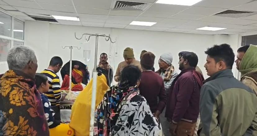 अस्पताल में भर्ती,जांच में जुटी पुलिस