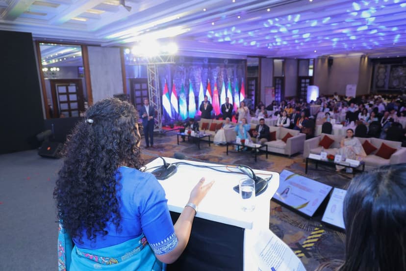 विधायक कल्पना सोरेन को 'BRICS CCI WE एनुअल वुमेन समिट 2026' में ट्रेलब्लेज़र अवार्ड से किया गया सम्मानित