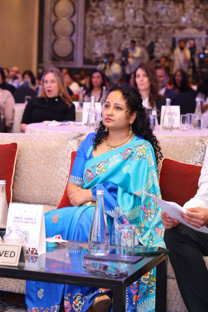 विधायक कल्पना सोरेन को 'BRICS CCI WE एनुअल वुमेन समिट 2026' में ट्रेलब्लेज़र अवार्ड से किया गया सम्मानित