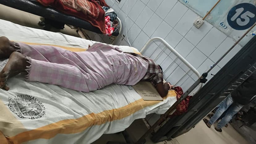 जमीनी विवाद में चली गोली, युवक गंभीर रूप से घायल